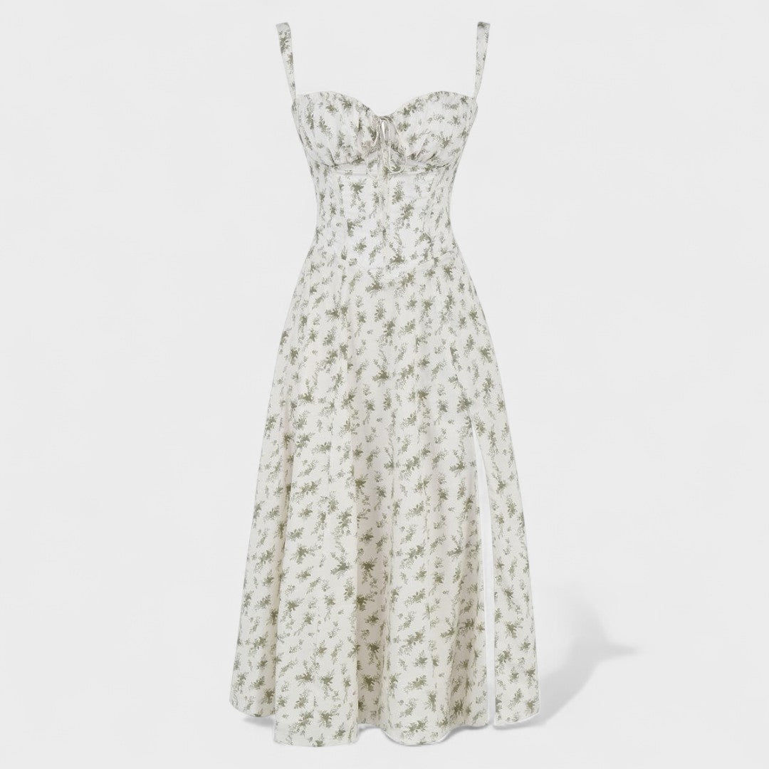 Петра - Корсетна Миди Рокля