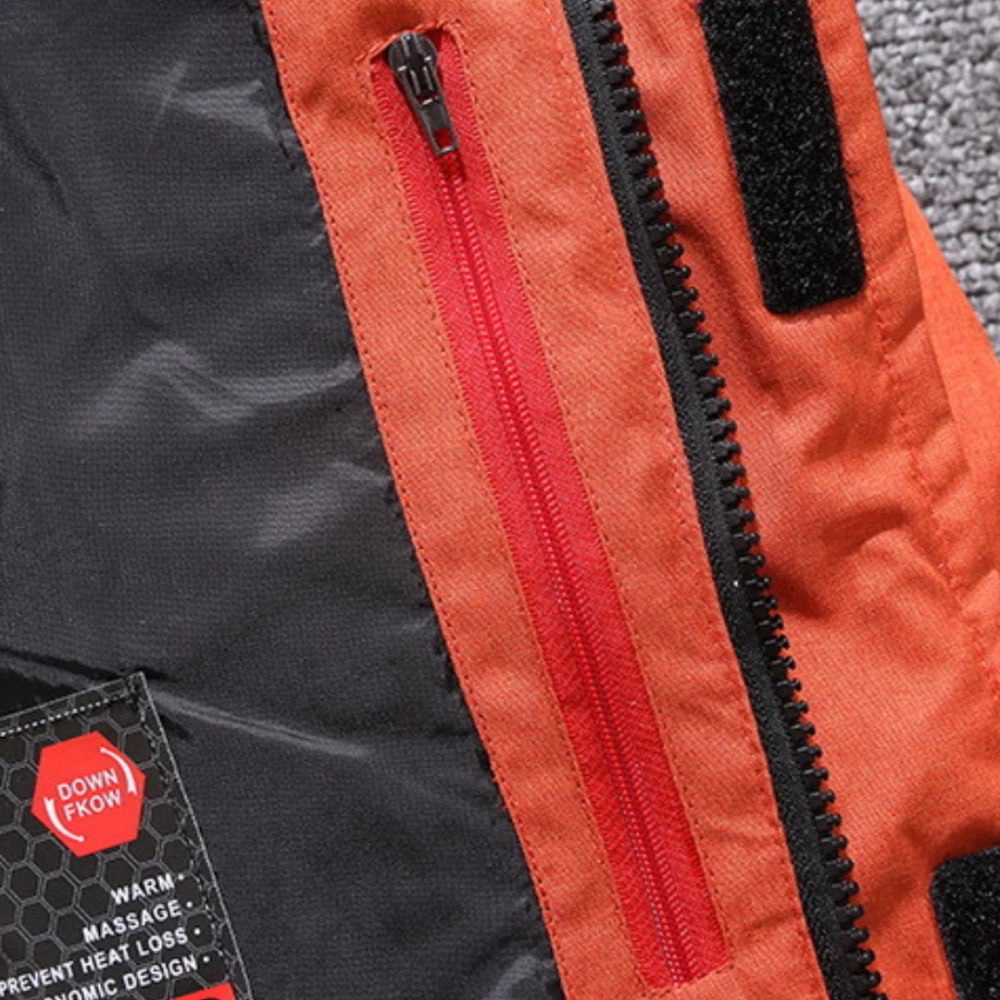 Вятърна и водоустойчива яке с пух - Оливър