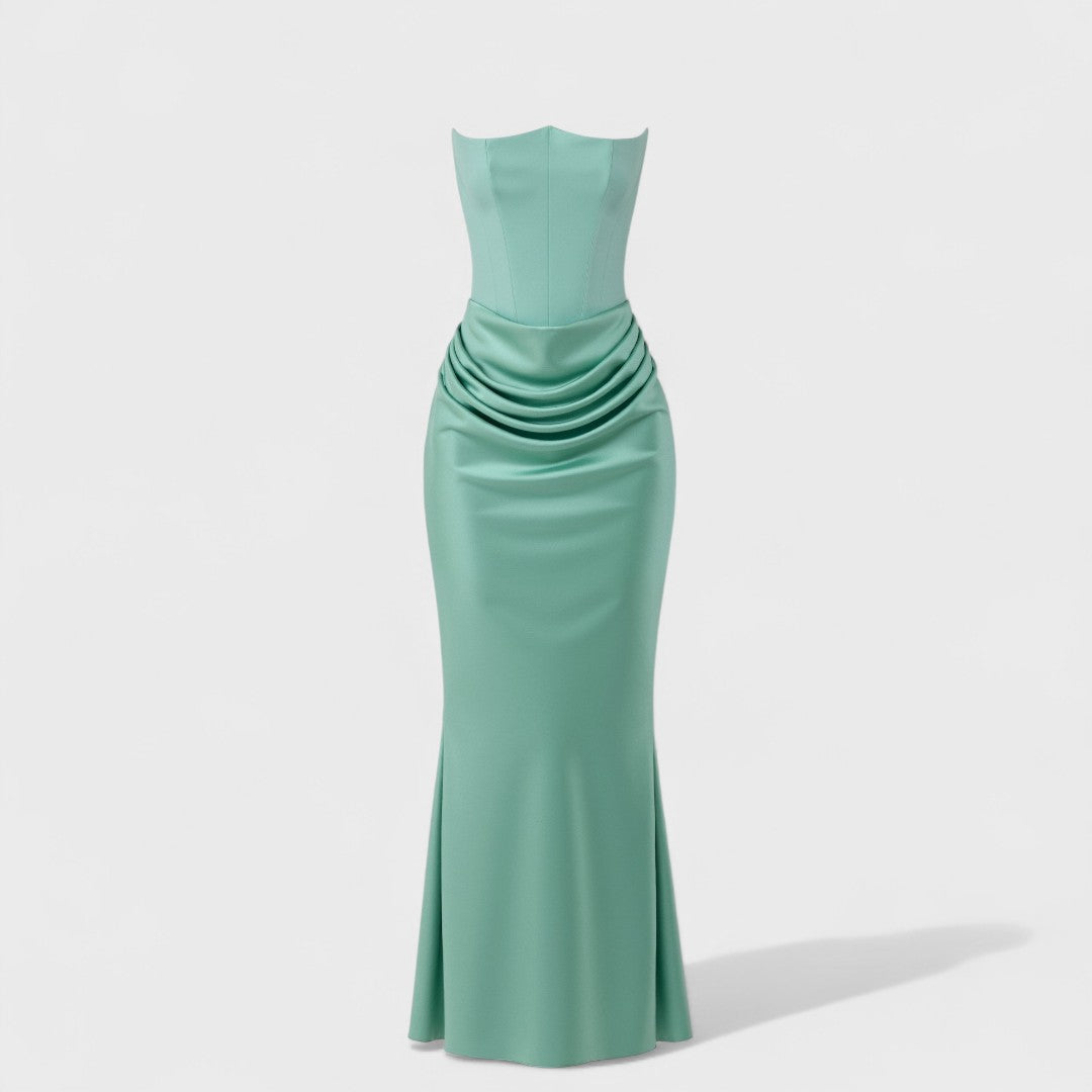 Радмила - Макси рокля с корсет